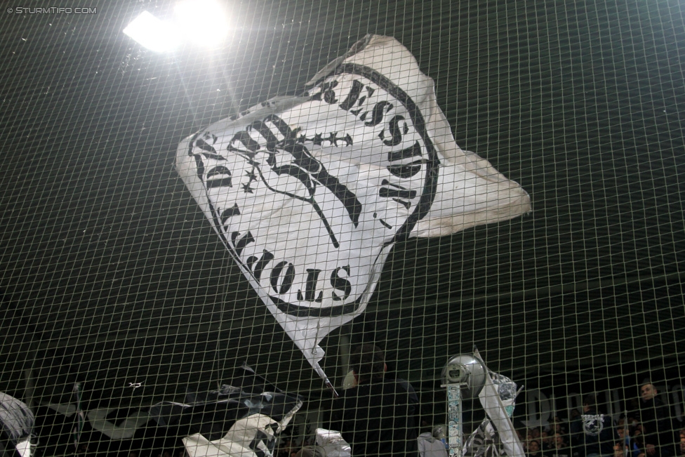 Sturm Graz - RB Salzburg
Oesterreichische Fussball Bundesliga, 34. Runde, SK Sturm Graz - FC RB Salzburg, Stadion Liebenau Graz, 20.05.2015. 

Foto zeigt Fans von Sturm
