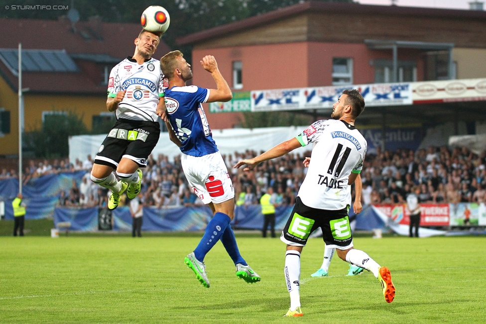 Hartberg - Sturm Graz
OEFB Cup, 1. Runde, TSV Hartberg - SK Sturm Graz, Arena Hartberg, 18.07.2015. 

Foto zeigt Josip Tadic (Sturm)
