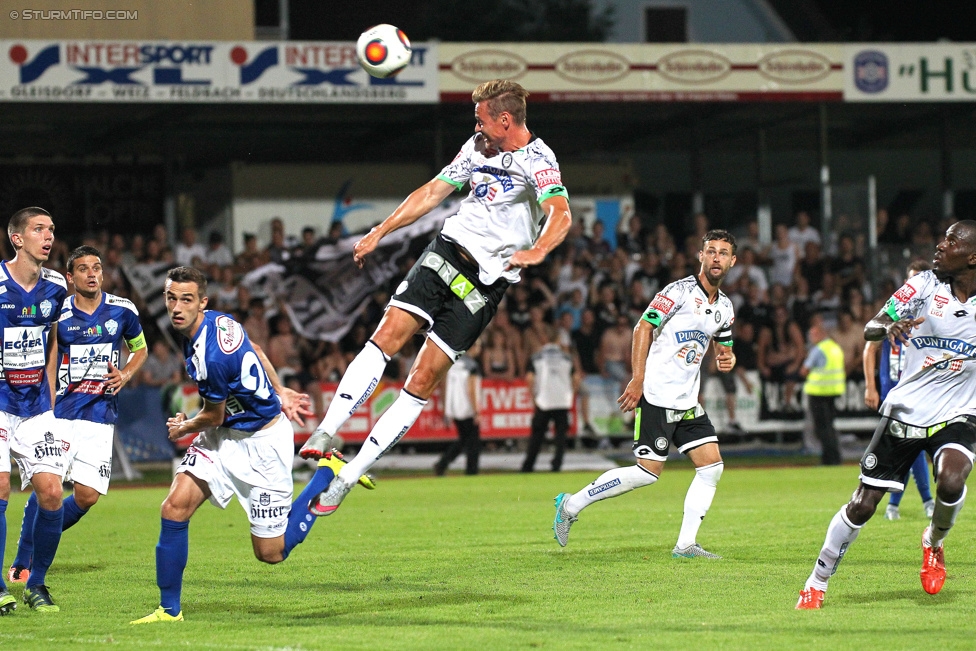 Hartberg - Sturm Graz
OEFB Cup, 1. Runde, TSV Hartberg - SK Sturm Graz, Arena Hartberg, 18.07.2015. 

Foto zeigt Roman Kienast (Sturm)
