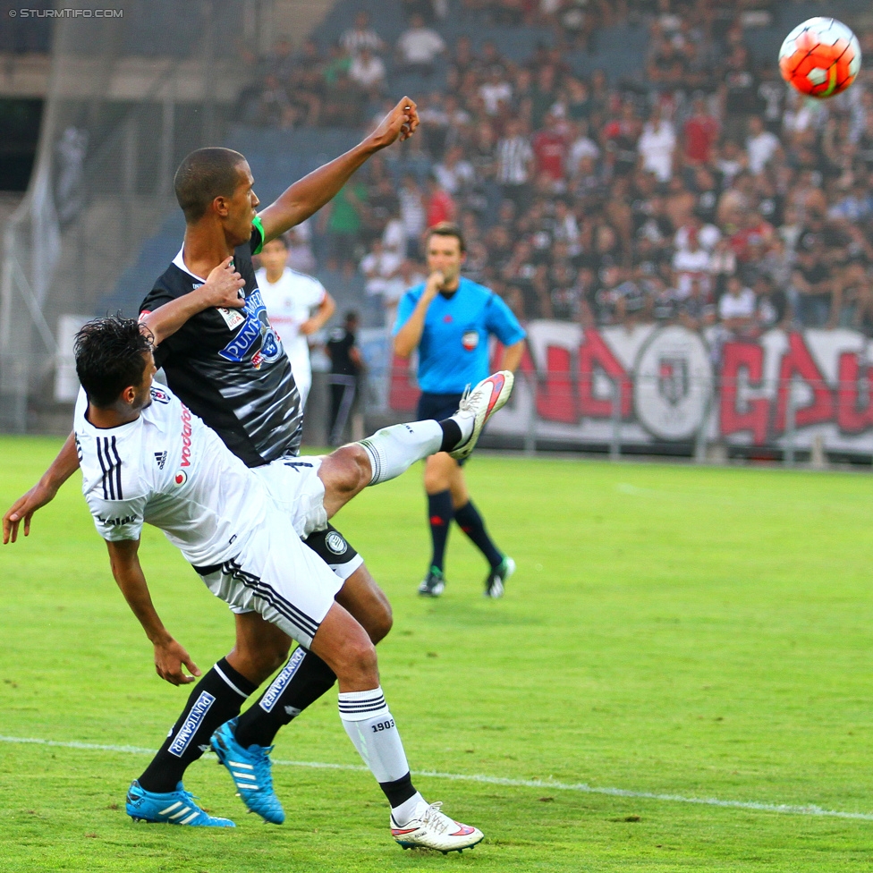 Sturm Graz - Besiktas
Testspiel,  SK Sturm Graz - Besiktas Istanbul, Stadion Liebenau Graz, 22.07.2015. 

Foto zeigt Christian Schoissengeyr (Sturm)
