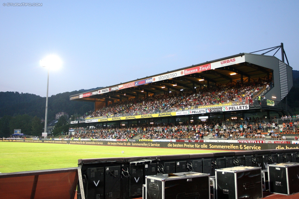 Wolfsberg - Sturm Graz
Oesterreichische Fussball Bundesliga, 4. Runde, Wolfsberger AC - SK Sturm Graz, Lavanttal-Arena Wolfsberg, 12.08.2015. 

Foto zeigt Lavanttal-Arena Wolfsberg
