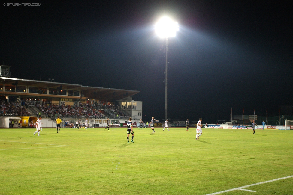 Wolfsberg - Sturm Graz
Oesterreichische Fussball Bundesliga, 4. Runde, Wolfsberger AC - SK Sturm Graz, Lavanttal-Arena Wolfsberg, 12.08.2015. 

Foto zeigt Lavanttal-Arena Wolfsberg
