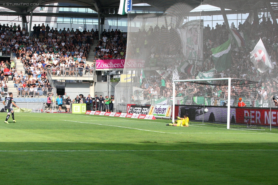 Sturm Graz - Rapid Wien
Oesterreichische Fussball Bundesliga, 5. Runde, SK Sturm Graz - SK Rapid Wien, Stadion Liebenau Graz, 16.08.2015. 

Foto zeigt Anel Hadzic (Sturm)
