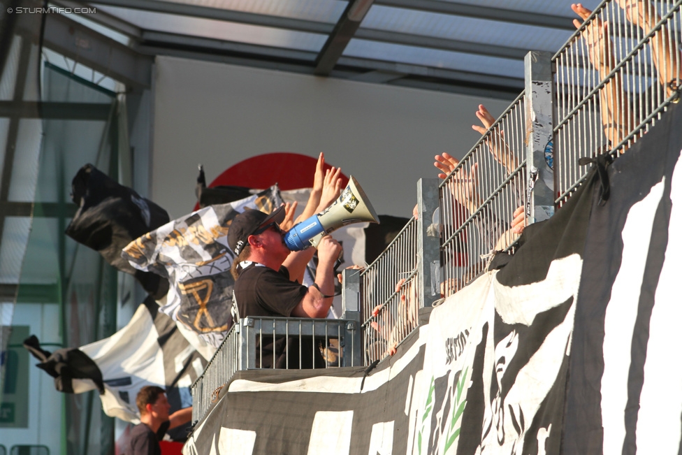 Ried - Sturm Graz
Oesterreichische Fussball Bundesliga, 6. Runde, SV Ried - SK Sturm Graz, Arena Ried, 22.08.2015. 

Foto zeigt 
