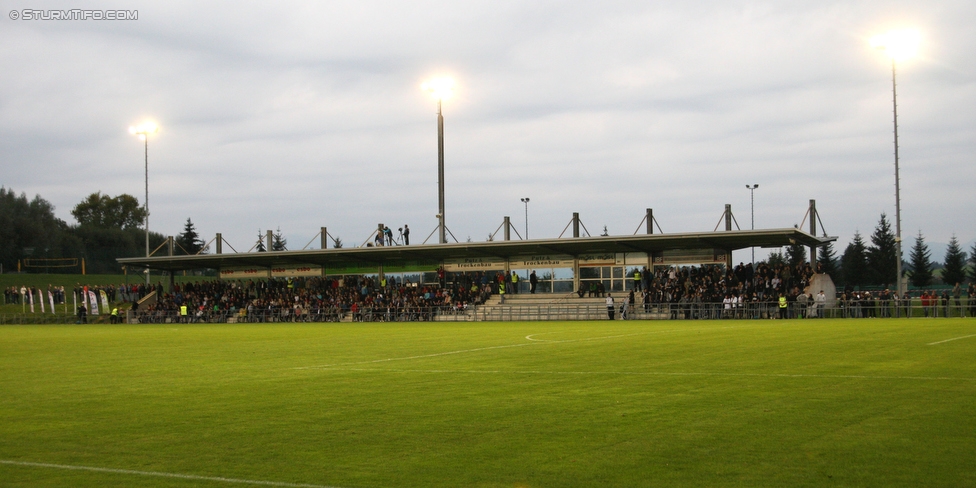 Seekirchen - Sturm Graz
OEFB Cup, 2. Runde, SV Seekirchen - SK Sturm Graz, Sportzentrum Seekirchen, 22.09.2015. 

Foto zeigt eine Innenansicht im Sportzentrum Seekirchen
