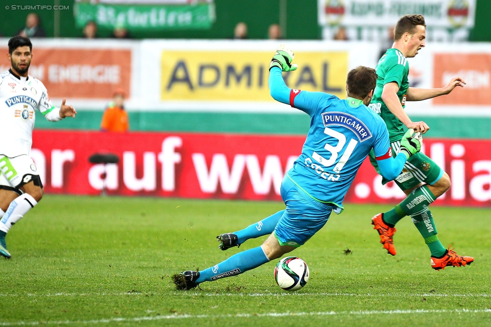 Rapid Wien - Sturm Graz
Oesterreichische Fussball Bundesliga, 14. Runde, SK Rapid Wien - SK Sturm Graz, Ernst Happel Stadion Wien, 31.10.2015. 

Foto zeigt Michael Esser (Sturm)
