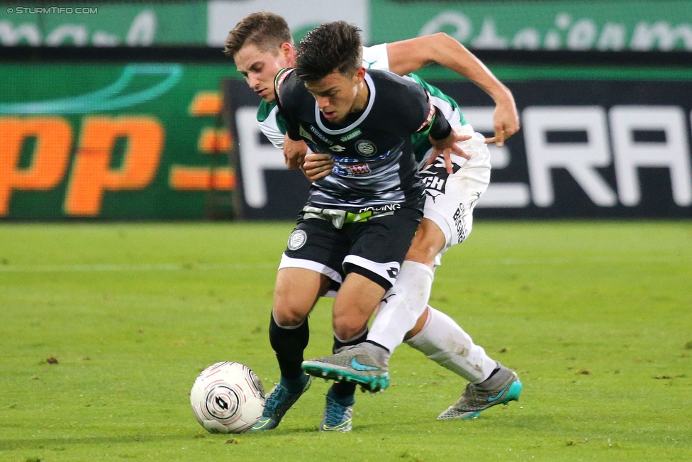 Sturm Graz - Mattersburg
Oesterreichische Fussball Bundesliga, 17. Runde, SK Sturm Graz - SV Mattersburg, Stadion Liebenau Graz, 28.11.2015. 

Foto zeigt Sascha Horvath (Sturm)
