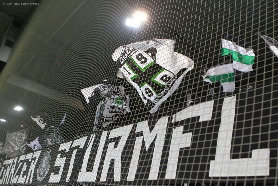 Sturm Graz - Admira Wacker
Oesterreichische Fussball Bundesliga, 19. Runde, SK Sturm Graz - FC Admiral Wacker Moedling, Stadion Liebenau Graz, 05.12.2015. 

Foto zeigt Fans von Sturm
