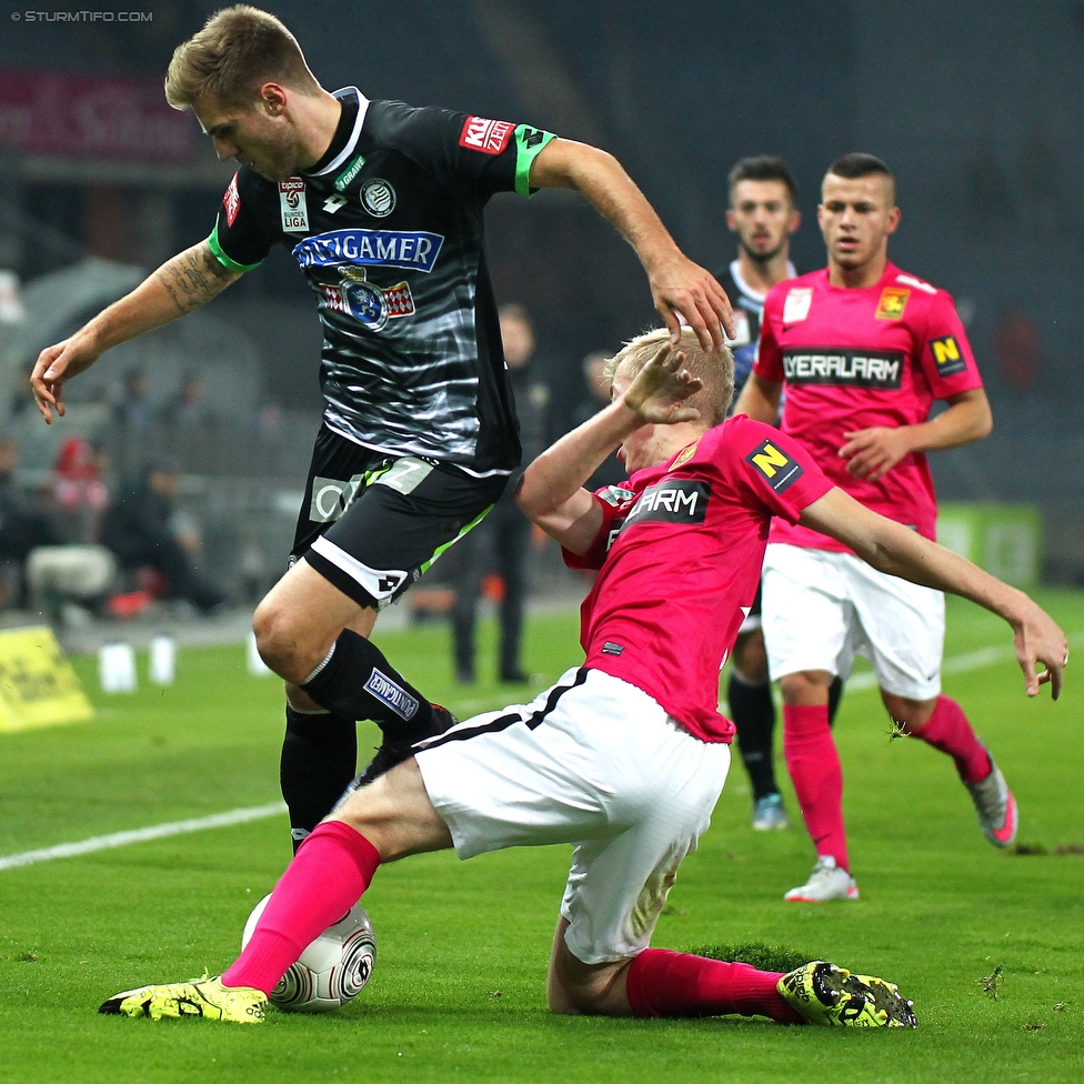 Sturm Graz - Admira Wacker
Oesterreichische Fussball Bundesliga, 19. Runde, SK Sturm Graz - FC Admiral Wacker Moedling, Stadion Liebenau Graz, 05.12.2015. 

Foto zeigt Thorsten Schick (Sturm)
