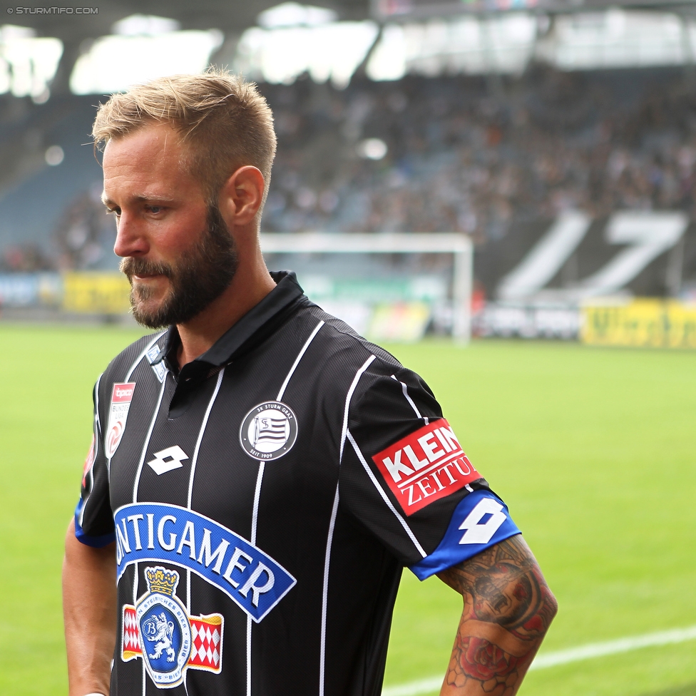 Sturm Graz - Celtic Glasgow
Testspiel,  SK Sturm Graz - Celtic Glasgow, Stadion Liebenau Graz, 03.07.2016. 

Foto zeigt Martin Ehrenreich (Sturm)
