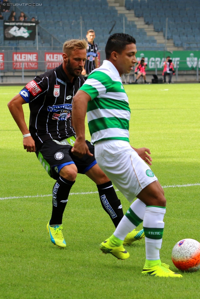 Sturm Graz - Celtic Glasgow
Testspiel,  SK Sturm Graz - Celtic Glasgow, Stadion Liebenau Graz, 03.07.2016. 

Foto zeigt Martin Ehrenreich (Sturm)
