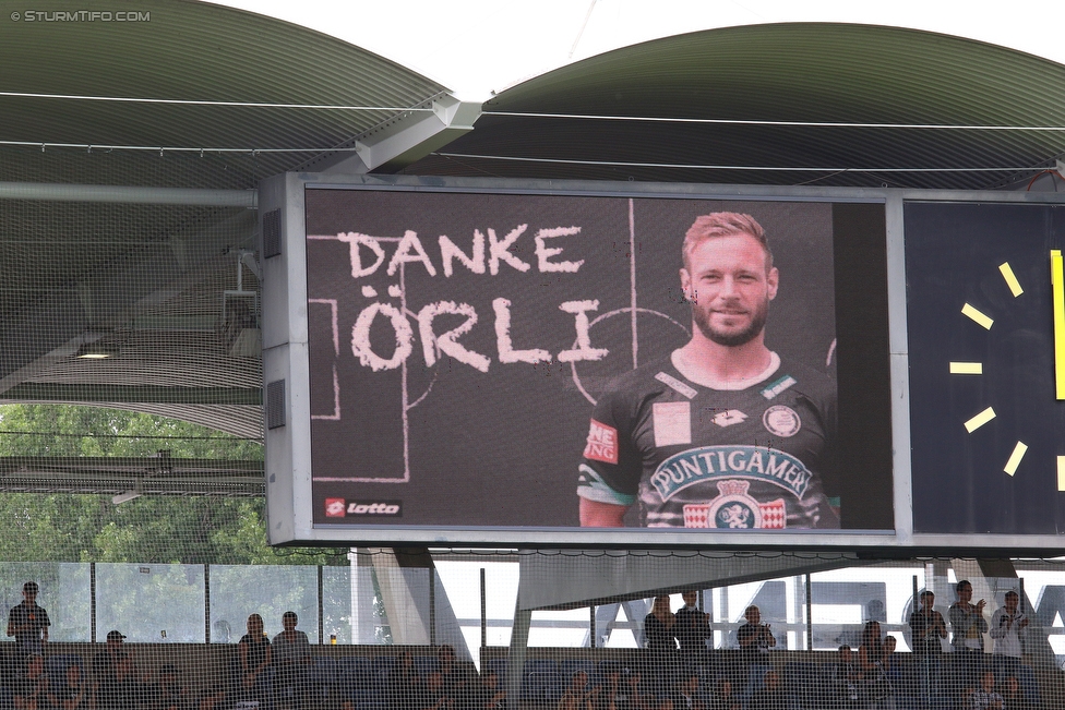 Sturm Graz - Celtic Glasgow
Testspiel,  SK Sturm Graz - Celtic Glasgow, Stadion Liebenau Graz, 03.07.2016. 

Foto zeigt die Anzeigetafel
