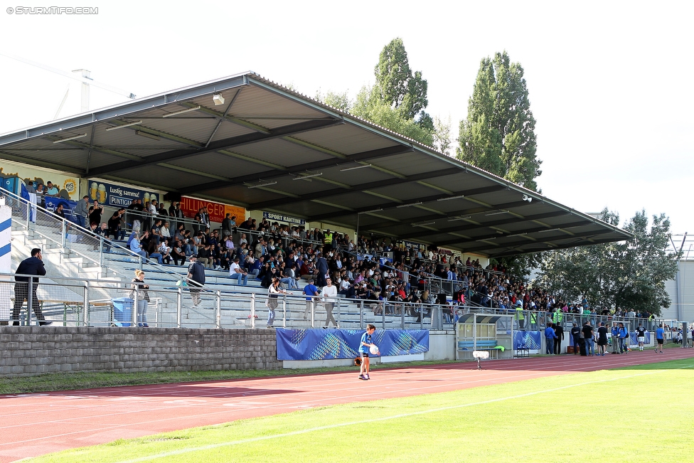 Stadlau - Sturm Graz
OEFB Cup, 1. Runde, FC Stadlau - SK Sturm Graz, Sportanlage Stadlau, 15.07.2016. 

Foto zeigt eine Innenansicht in der Sportanlage Stadlau
