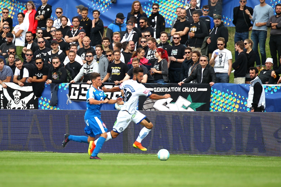 Stadlau - Sturm Graz
OEFB Cup, 1. Runde, FC Stadlau - SK Sturm Graz, Sportanlage Stadlau, 15.07.2016. 

Foto zeigt Marvin Potzmann (Sturm)
