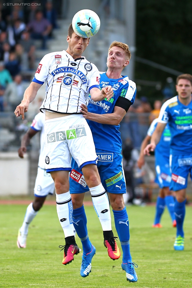 Stadlau - Sturm Graz
OEFB Cup, 1. Runde, FC Stadlau - SK Sturm Graz, Sportanlage Stadlau, 15.07.2016. 

Foto zeigt Deni Alar (Sturm)
