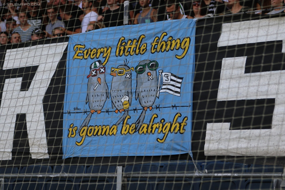 Sturm Graz - Salzburg
Oesterreichische Fussball Bundesliga, 1. Runde, SK Sturm Graz - FC RB Salzburg, Stadion Liebenau Graz, 23.07.2016. 

Foto zeigt Fans von Sturm
