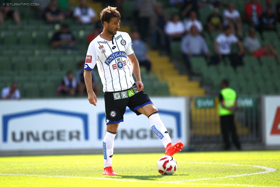 Mattersburg - Sturm Graz
Oesterreichische Fussball Bundesliga, 3. Runde, SV Mattersburg - SK Sturm Graz, Pappelstadion Mattersburg, 06.08.2016. 

Foto zeigt Christian Schulz (Sturm)
