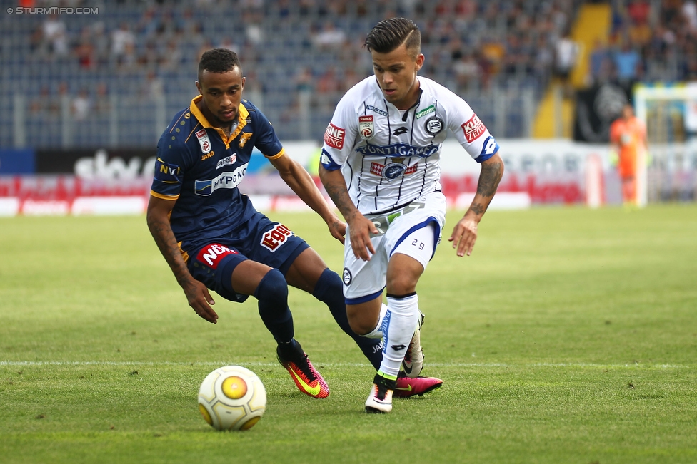 St. Poelten - Sturm Graz
Oesterreichische Fussball Bundesliga, 5. Runde, SKN St. Poelten - SK Sturm Graz, Arena St. Poelten, 20.08.2016. 

Foto zeigt Sascha Horvath (Sturm)
