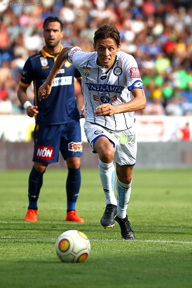 St. Poelten - Sturm Graz
Oesterreichische Fussball Bundesliga, 5. Runde, SKN St. Poelten - SK Sturm Graz, Arena St. Poelten, 20.08.2016. 

Foto zeigt Uros Matic (Sturm)
