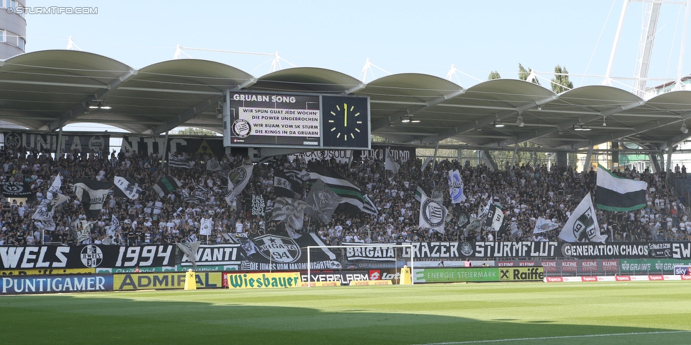 Sturm Graz - Altach
Oesterreichische Fussball Bundesliga, 6. Runde, SK Sturm Graz - SC Rheindorf Altach, Stadion Liebenau Graz, 27.08.2016. 

Foto zeigt Fans von Sturm
