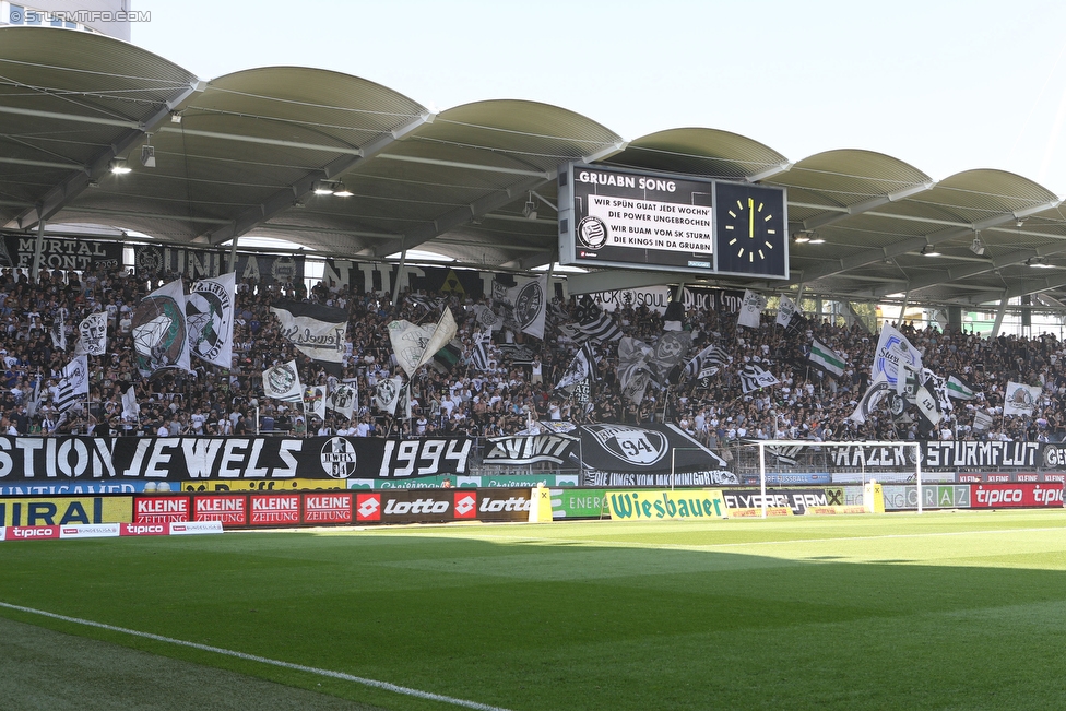 Sturm Graz - Altach
Oesterreichische Fussball Bundesliga, 6. Runde, SK Sturm Graz - SC Rheindorf Altach, Stadion Liebenau Graz, 27.08.2016. 

Foto zeigt Fans von Sturm
