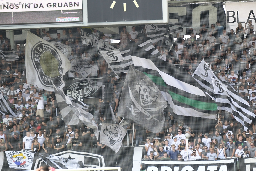 Sturm Graz - Altach
Oesterreichische Fussball Bundesliga, 6. Runde, SK Sturm Graz - SC Rheindorf Altach, Stadion Liebenau Graz, 27.08.2016. 

Foto zeigt Fans von Sturm
