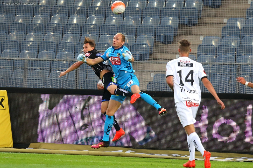 Sturm Graz - Wolfsberg
Oesterreichische Fussball Bundesliga, 9. Runde, SK Sturm Graz - Wolfsberger AC, Stadion Liebenau Graz, 24.09.2016. 

Foto zeigt Alexander Kofler (Wolfsberg)
