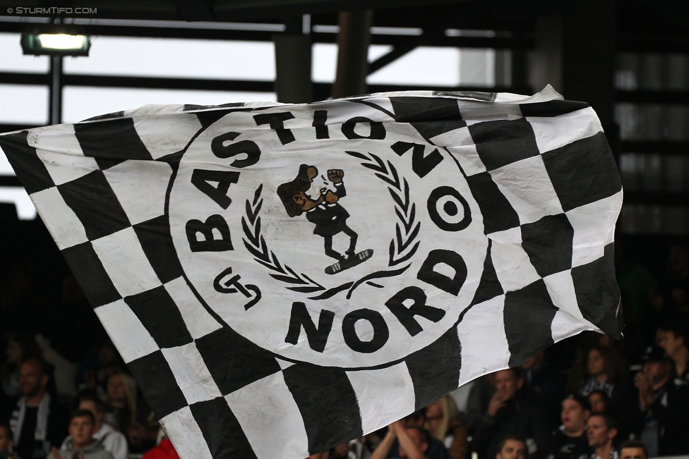 Salzburg - Sturm Graz
Oesterreichische Fussball Bundesliga, 10. Runde, FC RB Salzburg - SK Sturm Graz, Stadion Wals-Siezenheim, 02.10.2016. 

Foto zeigt Fans von Sturm
