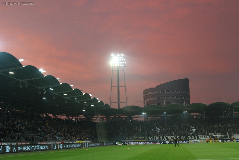 Sturm Graz - Ried
Oesterreichische Fussball Bundesliga, 11. Runde, SK Sturm Graz - SV Ried, Stadion Liebenau Graz, 15.10.2016. 

Foto zeigt eine Innenansicht im Stadion Liebenau
