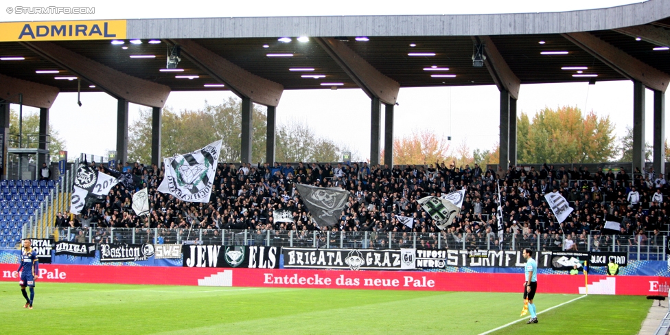 St. Poelten - Sturm Graz
OEFB Cup, 3. Runde, SKN St. Poelten - SK Sturm Graz, Arena St. Poelten, 26.10.2016. 

Foto zeigt 
