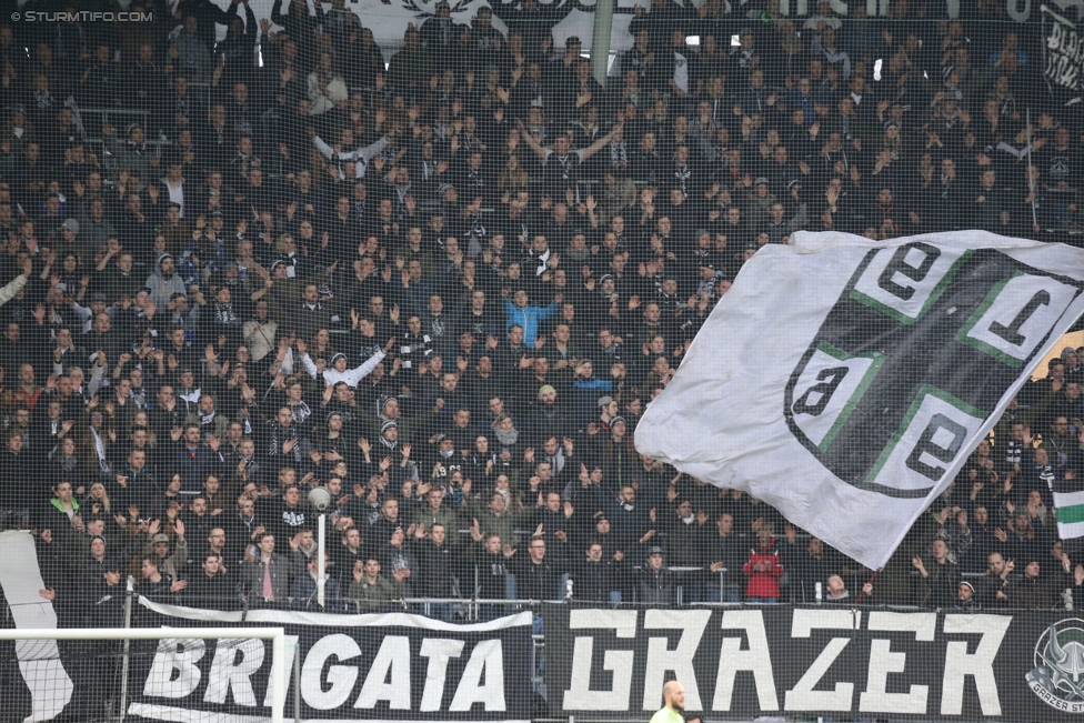 Sturm Graz - Austria Wien
Oesterreichische Fussball Bundesliga, 20. Runde, SK Sturm Graz - FK Austria Wien, Stadion Liebenau Graz, 18.02.2017. 

Foto zeigt Fans von Sturm
