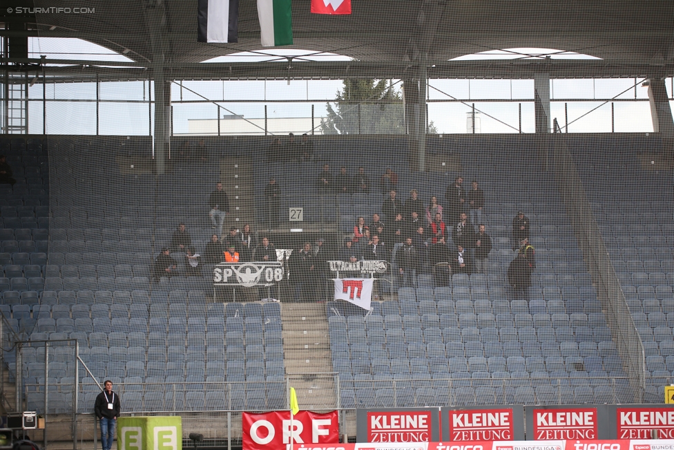 Sturm Graz - Altach
Oesterreichische Fussball Bundesliga, 22. Runde, SK Sturm Graz - SC Rheindorf Altach, Stadion Liebenau Graz, 04.03.2017. 

Foto zeigt Fans von Altach

