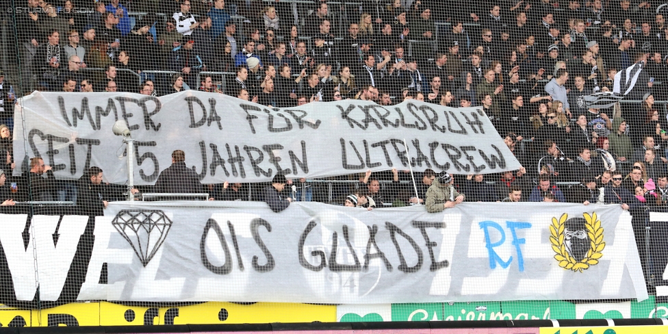 Sturm Graz - Altach
Oesterreichische Fussball Bundesliga, 22. Runde, SK Sturm Graz - SC Rheindorf Altach, Stadion Liebenau Graz, 04.03.2017. 

Foto zeigt Fans von Sturm mit einem Spruchband
