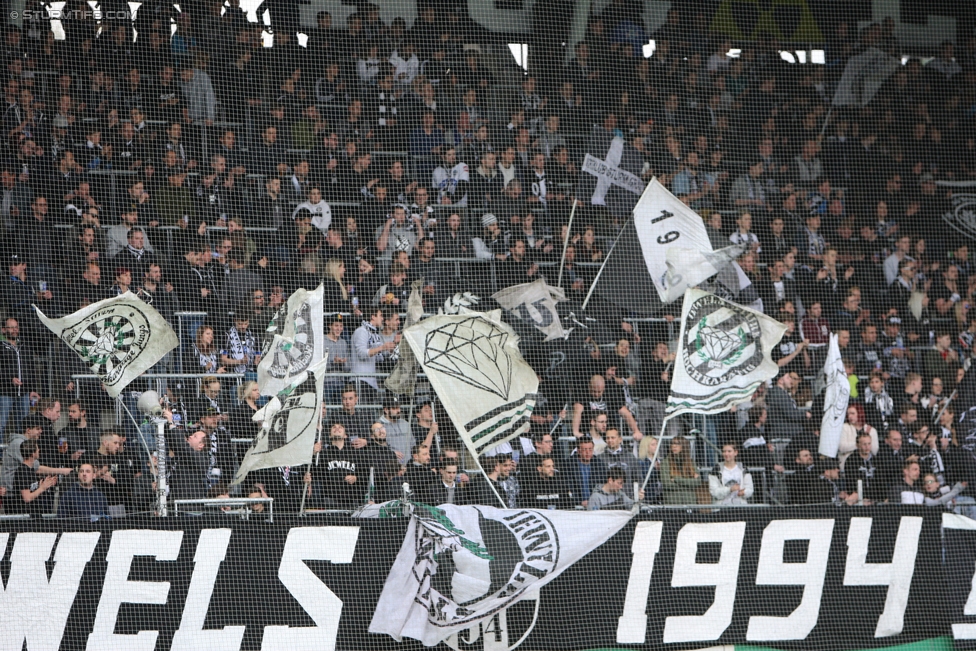 Sturm Graz - Ried
Oesterreichische Fussball Bundesliga, 29. Runde, SK Sturm Graz - SV Ried, Stadion Liebenau Graz, 15.04.2017. 

Foto zeigt Fans von Sturm
