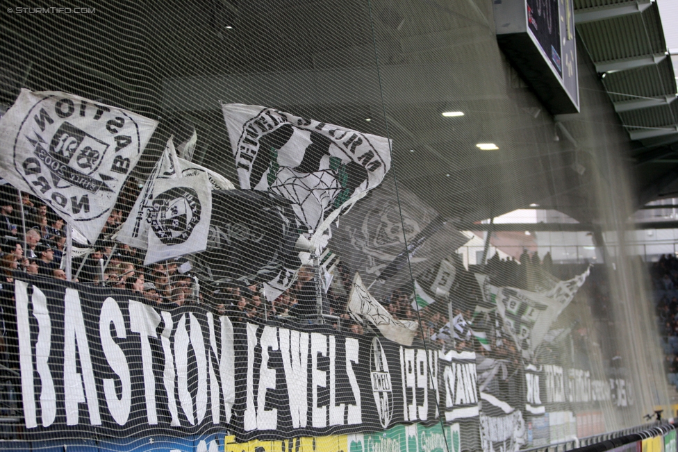 Sturm Graz - Ried
Oesterreichische Fussball Bundesliga, 29. Runde, SK Sturm Graz - SV Ried, Stadion Liebenau Graz, 15.04.2017. 

Foto zeigt Fans von Sturm
