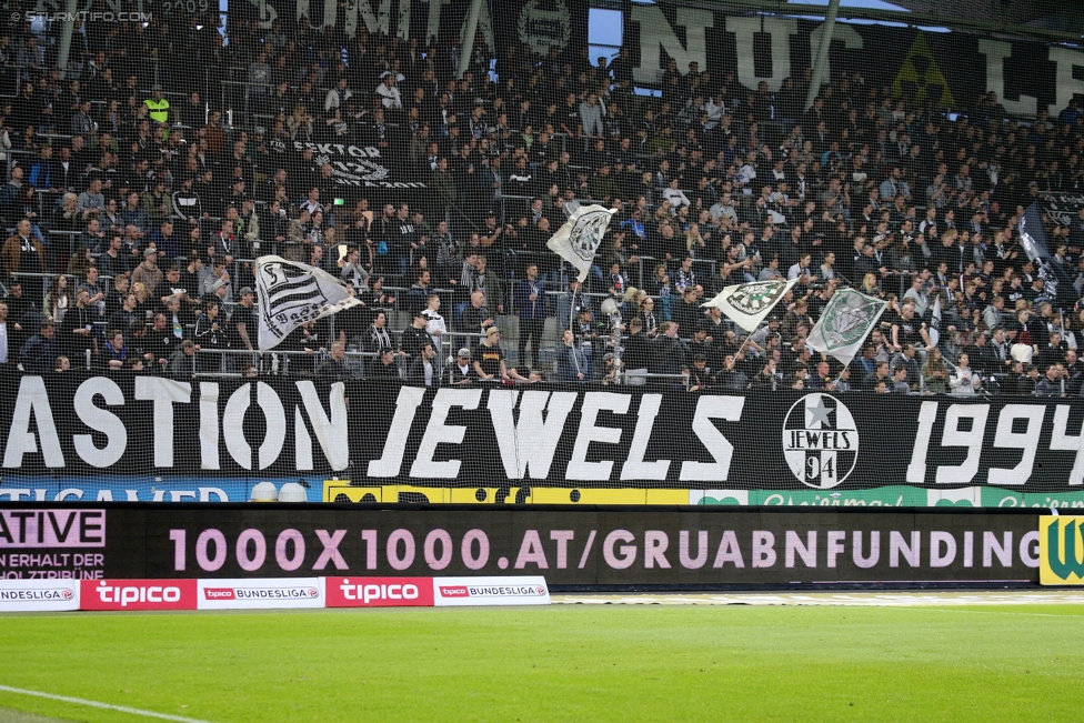 Sturm Graz - Ried
Oesterreichische Fussball Bundesliga, 29. Runde, SK Sturm Graz - SV Ried, Stadion Liebenau Graz, 15.04.2017. 

Foto zeigt Fans von Sturm
