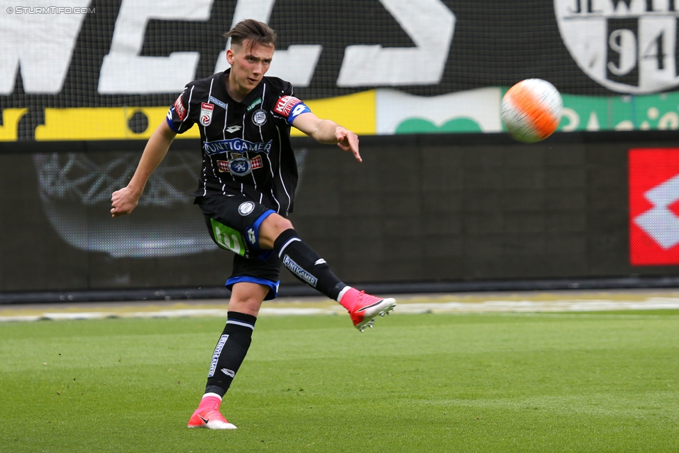 Sturm Graz - Mattersburg
Oesterreichische Fussball Bundesliga, 30. Runde, SK Sturm Graz - SV Mattersburg, Stadion Liebenau Graz, 22.04.2017. 

Foto zeigt Dario Maresic (Sturm)
