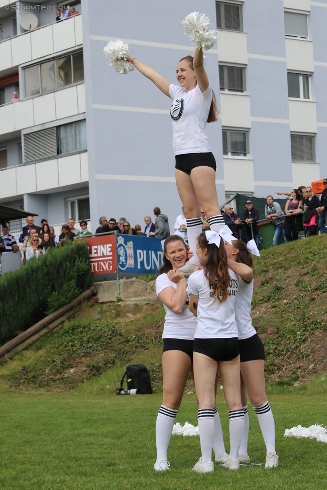 Gruabn Initiative Legendentag
Gruabn Initiative Legendentag, Stadion Gruabn Graz, 01.05.2017.

Foto zeigt Cheerleader
