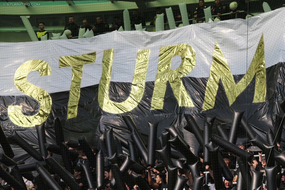 Rapid Wien - Sturm Graz
Oesterreichische Fussball Bundesliga, 34. Runde, SK Rapid Wien - SK Sturm Graz, Weststadion Wien, 21.05.2017. 

Foto zeigt 
