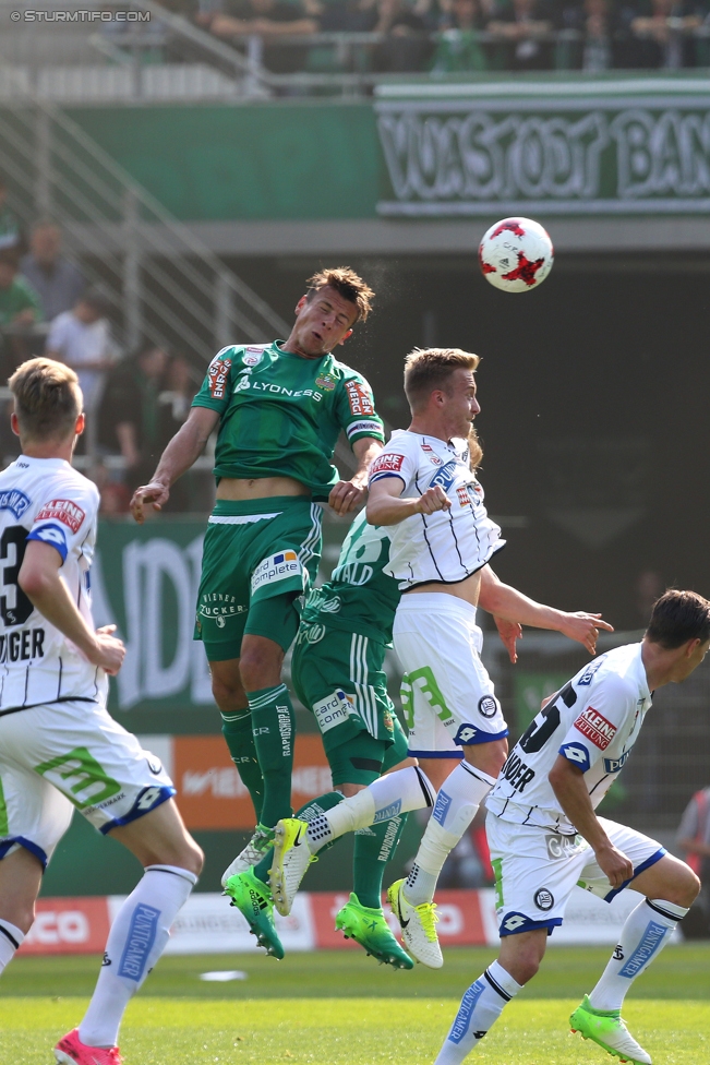 Rapid Wien - Sturm Graz
Oesterreichische Fussball Bundesliga, 34. Runde, SK Rapid Wien - SK Sturm Graz, Weststadion Wien, 21.05.2017. 

Foto zeigt James Jeggo (Sturm)
