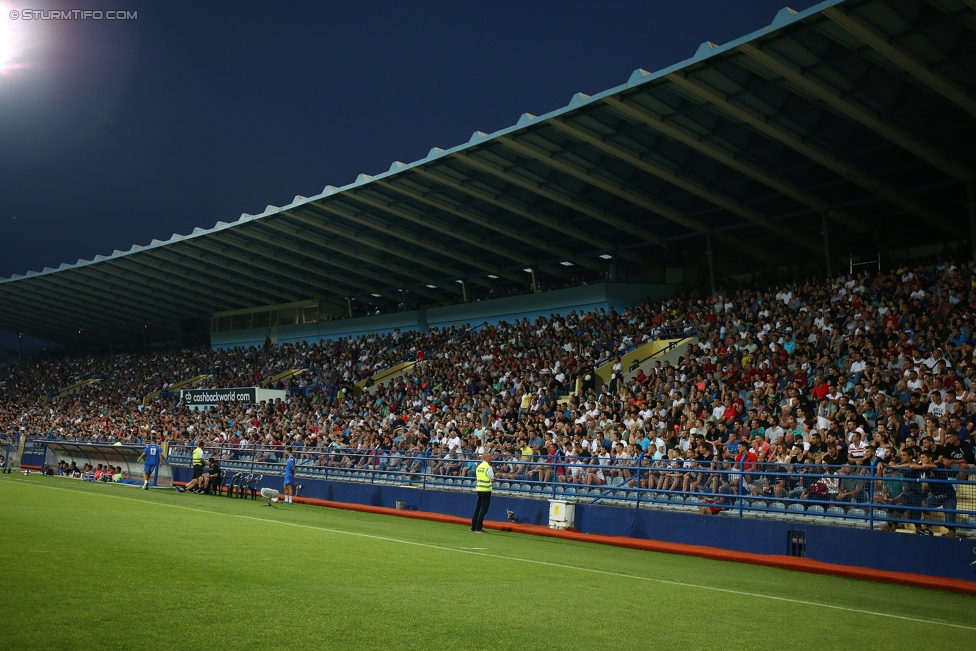 Podgorica - Sturm Graz
UEFA Europa League Qualifikation 2. Runde, FK Mladost Podgorica - SK Sturm Graz, Gradski Stadion Podgorica, 20.07.2017. 

Foto zeigt eine Innenansicht im Gradski Stadion
