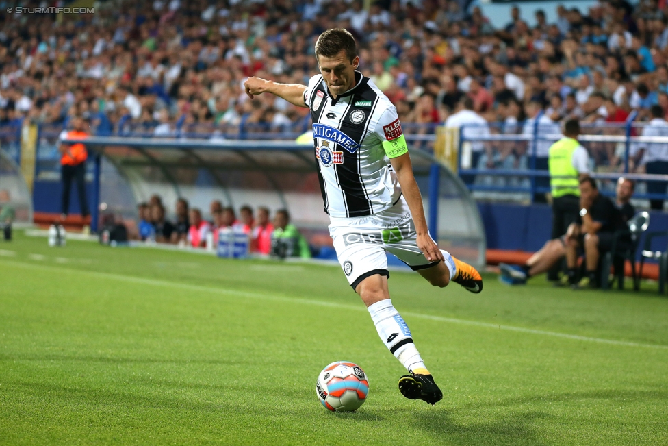 Podgorica - Sturm Graz
UEFA Europa League Qualifikation 2. Runde, FK Mladost Podgorica - SK Sturm Graz, Gradski Stadion Podgorica, 20.07.2017. 

Foto zeigt Deni Alar (Sturm)
