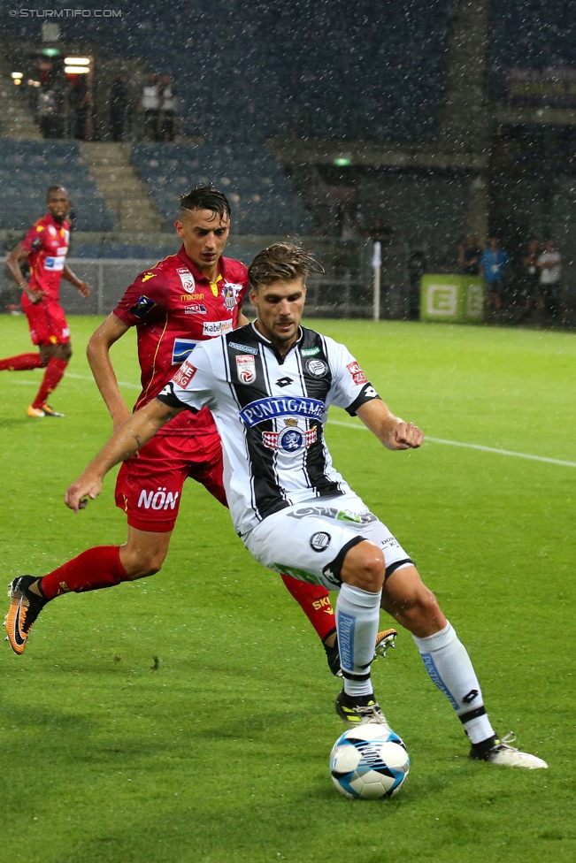 Sturm Graz - St. Poelten
Oesterreichische Fussball Bundesliga, 1. Runde, SK Sturm Graz - SKN St. Poelten, Stadion Liebenau Graz, 23.07.2017. 

Foto zeigt Philipp Zulechner (Sturm)
