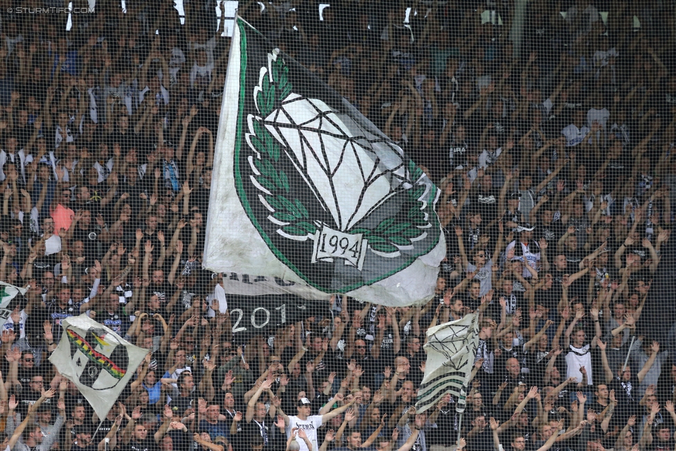 Sturm Graz - Fenerbahce
UEFA Europa League Qualifikation 3. Runde, SK Sturm Graz -  Fenerbahce Istanbul, Stadion Liebenau Graz, 27.07.2017. 

Foto zeigt Fans von Sturm
