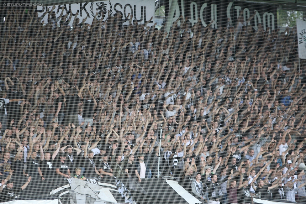 Sturm Graz - Fenerbahce
UEFA Europa League Qualifikation 3. Runde, SK Sturm Graz -  Fenerbahce Istanbul, Stadion Liebenau Graz, 27.07.2017. 

Foto zeigt Fans von Sturm
