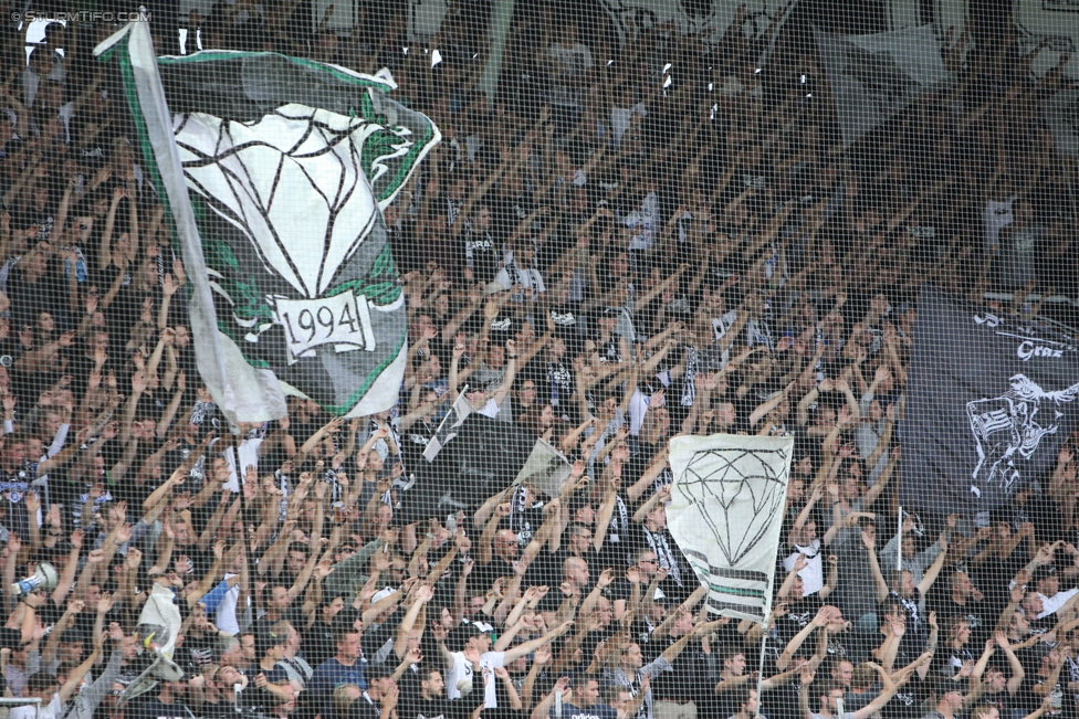 Sturm Graz - Fenerbahce
UEFA Europa League Qualifikation 3. Runde, SK Sturm Graz -  Fenerbahce Istanbul, Stadion Liebenau Graz, 27.07.2017. 

Foto zeigt Fans von Sturm
