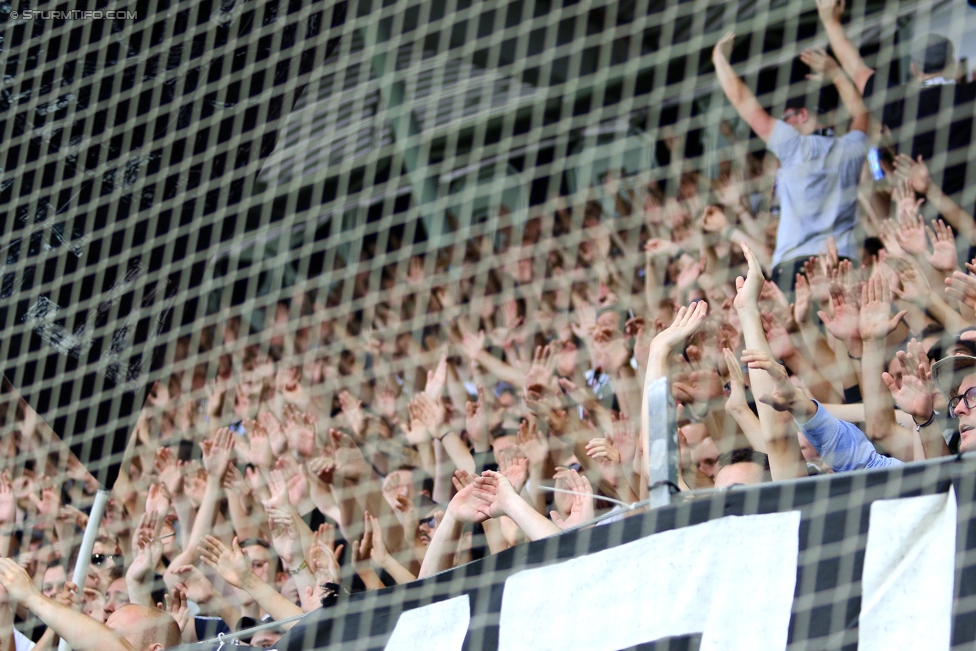 Sturm Graz - Fenerbahce
UEFA Europa League Qualifikation 3. Runde, SK Sturm Graz -  Fenerbahce Istanbul, Stadion Liebenau Graz, 27.07.2017. 

Foto zeigt Fans von Sturm
