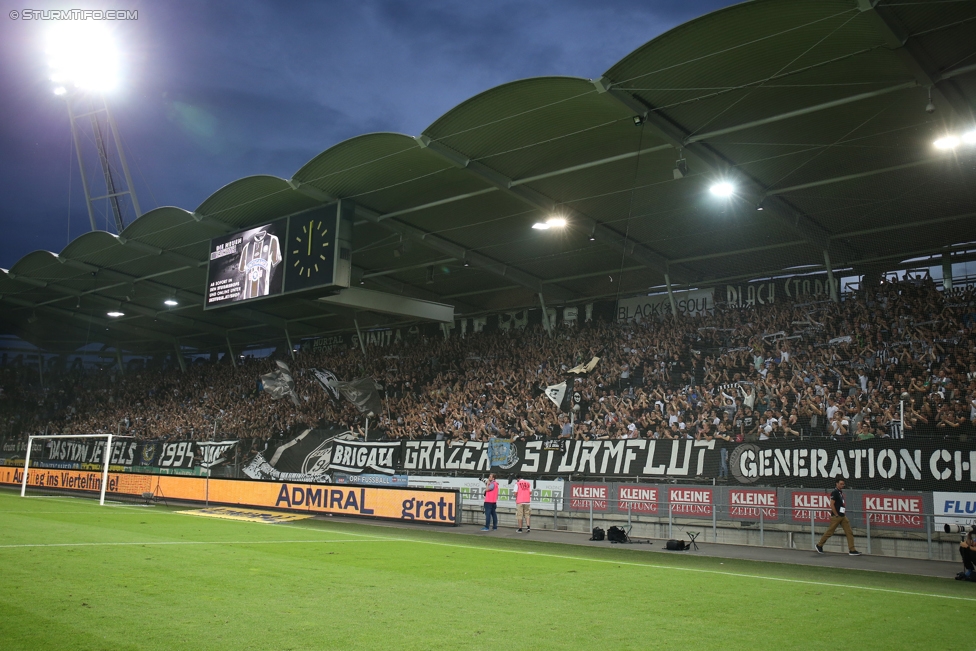 Sturm Graz - Fenerbahce
UEFA Europa League Qualifikation 3. Runde, SK Sturm Graz -  Fenerbahce Istanbul, Stadion Liebenau Graz, 27.07.2017. 

Foto zeigt Fans von Sturm
