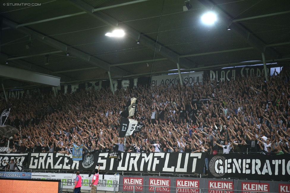 Sturm Graz - Fenerbahce
UEFA Europa League Qualifikation 3. Runde, SK Sturm Graz -  Fenerbahce Istanbul, Stadion Liebenau Graz, 27.07.2017. 

Foto zeigt Fans von Sturm
