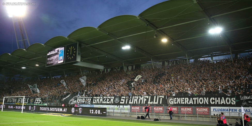 Sturm Graz - Fenerbahce
UEFA Europa League Qualifikation 3. Runde, SK Sturm Graz -  Fenerbahce Istanbul, Stadion Liebenau Graz, 27.07.2017. 

Foto zeigt Fans von Sturm
